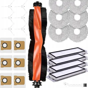 Sada příslušenství pro robotický vysavač 24 ks SADA FILTRŮ KARTÁČŮ MOPY SÁČKY PRO XIAOMI ROBOT VACUUM X10+ X20+