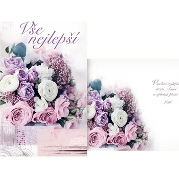 UNIPAP přání srdečné malé M18-235 Z PRANI_Z_574 165930