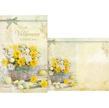 UNIPAP přání Velikonoční malé N02-090 Z PRANI_Z_616 302660