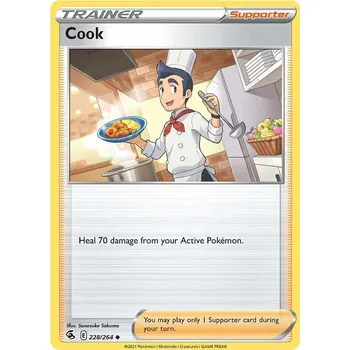 Karetní hra Cook 228/264 - Fusion Strike Typ karty: Non-Holo