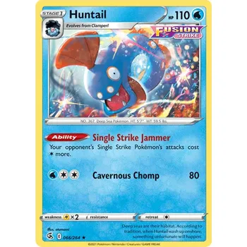 Sběratelská karetní hra Huntail 066/264 - Fusion Strike Typ karty: Non-Holo