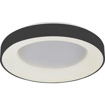 Kulatý Stropní Svítidlo Italux 48 x 48 cm černá