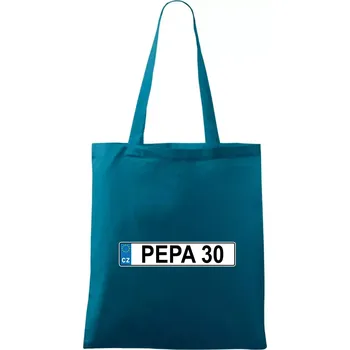 SPZ Pepa 30 - Taška bavlněná - 42 x 38 cm ( Petrolejová )