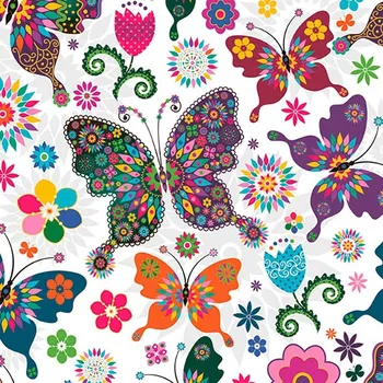 Papírový kapesník Pol-Mak Ubrousky MAKI L (20ks) Stained Glass Butterfly 295607