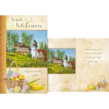 UNIPAP přání Velikonoční malé N02-087 Z PRANI_Z_613 277383