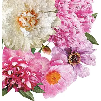 Papírový kapesník Pol-Mak Ubrousky MAKI L (20ks) Blooming Peonies 300317