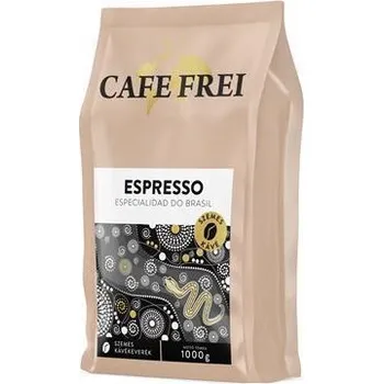Káva Cafe Frei Káva Espresso Especialidad do Brasil, s pekanovými ořechy, pražená, zrnková, 1000 g, CAFE FREI 512984