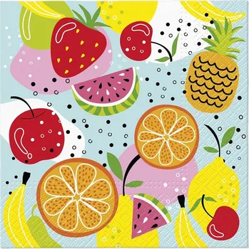 Papírový kapesník Ubrousky TaT 33x33cm Fruits mania 556495