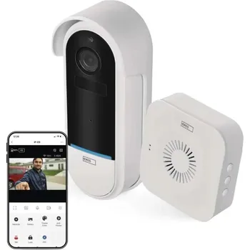 Domovní zvonek Chytrý videozvonek EMOS GoSmart IP-15S s Wi-Fi, akumulátor, Tuya