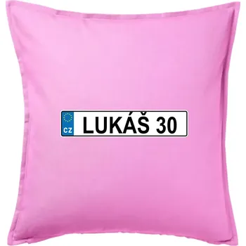 Polštář SPZ Lukáš 30 - Polštář 50x50 - 50x50 - Pouze potah ( Růžová )