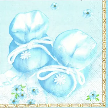 Papírový kapesník Pol-Mak Ubrousky MAKI L (20ks) Little Blue Shoes 607187