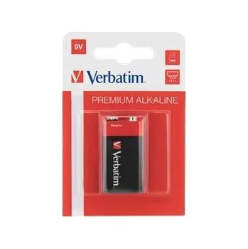 Článková baterie Verbatim Baterie, 9V, 1 ks, VERBATIM Premium 15053