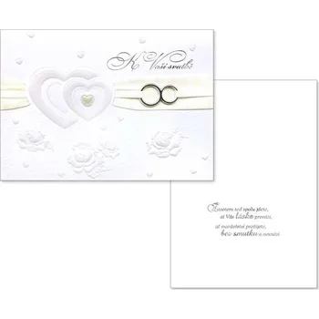 UNIPAP přání svatební CN-432 PRANI_W_C0280 302769