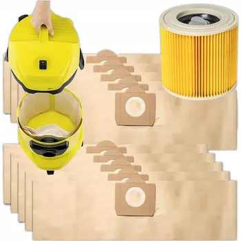 Sáček do vysavače Papírové sáčky do vysavače MM-8890F 10 ks