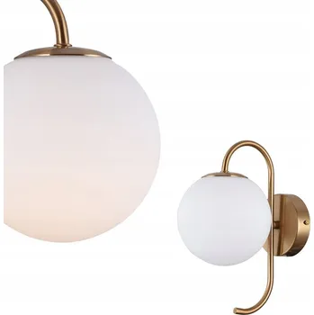 Nástěnné svítidlo Nástěnné svítidlo Italux zlaté G9 5 W