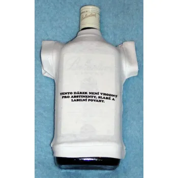 Tričko na flašku Tento dárek není vhodný ... 607830