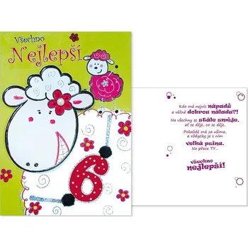 UNIPAP přání k narozeninám 06 CN-368 PRANI_V_C0017 165917