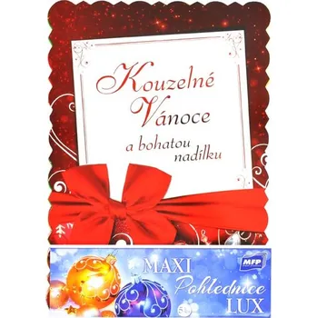 UNIPAP pohlednice vánoční A5 MIX 5ks 1240754 162202