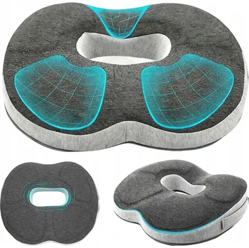 Polštář Polštář na poporodní sezení pro hemoroidy, kruh s otvorem 44x39 Cm