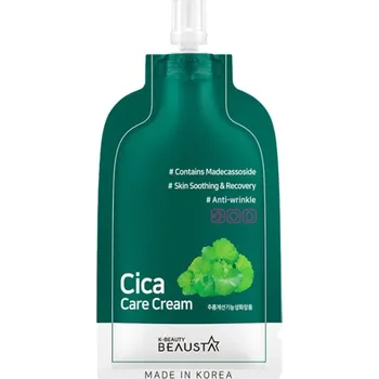 Pleťový krém BEAUSTA Cica Care Cream - revitalizační krém s komplexem Cica 15 ml