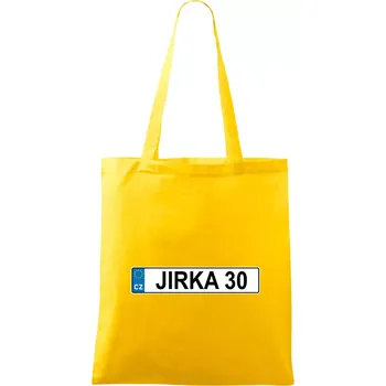 SPZ Jirka 30 - Taška bavlněná - 42 x 38 cm ( Žlutá )