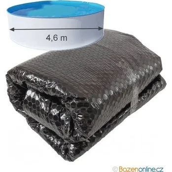 bazénová plachta Solární bublinková plachta 4,6 m černá