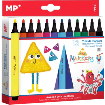 MP popisovače MP jumbo Trikids 12ks PP891 606636