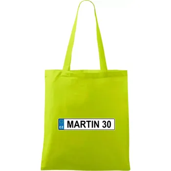 SPZ Martin 30 - Taška bavlněná - 42 x 38 cm ( Limetková )