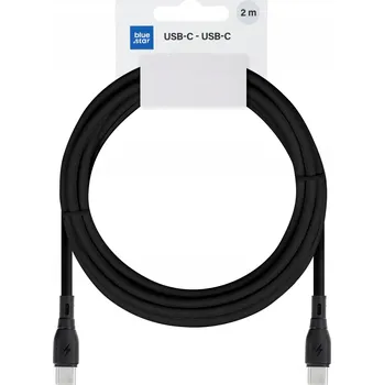 Datový kabel Kabel Blue Star USB typ C - USB typ C 2 m černý