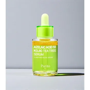 Pleťové sérum Purito Seoul - Azelaic Acid 10 Kojic Azulene Serum - Sérum s 10% kyselinou azelaovou, kyselinou kojovou a azulénem 30ml