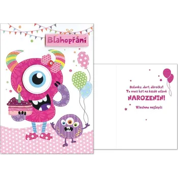 UNIPAP přání dětské CN-581 PRANI_V_C0013 302521