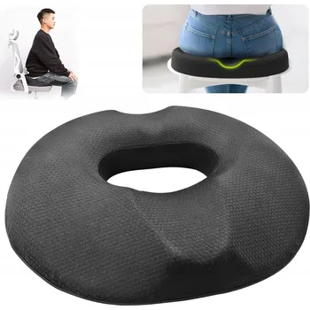 Polštář ORTOPEDICKÝ POLŠTÁŘ PRO SEDĚNÍ S PAMĚŤOVOU PĚNOU PROTI BOLESTI KOSTRČE