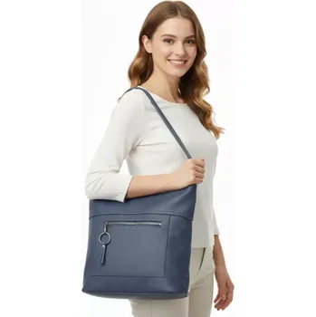 Kabelka Modrá dámská crossbody kabelka Bella Belly O4944