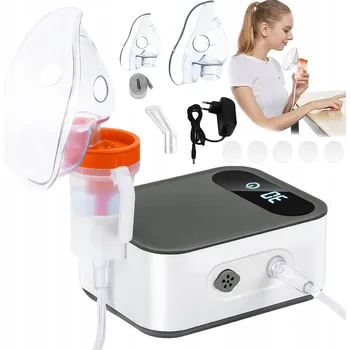 Inhalátor INHALÁTOR NEBULIZÁTOR PRO DĚTI I DOSPĚLÉ + DÁREK
