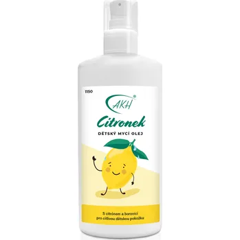 AKH Dětský mycí olej CITRONEK 100 ml