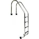 Žebřík nerez Standard s pouzdrem 4 stupňový, AISI 304