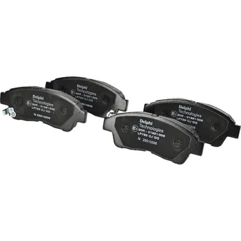 Brzdová destička DELPHI LP789 Sada brzdových destiček, kotoučová brzda (LP789)