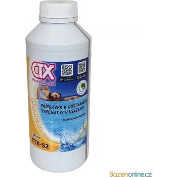 Bazénová chemie Gelový čistič bazénu CTX-52, 1 litr