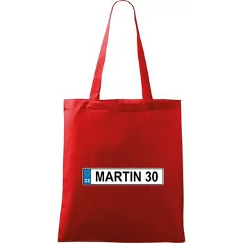 SPZ Martin 30 - Taška bavlněná - 42 x 38 cm ( Červená )