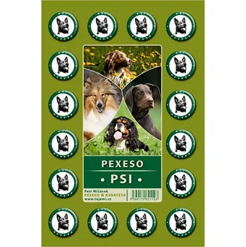 Pexeso Petr Mičánek Pexeso A4 Psi 447444