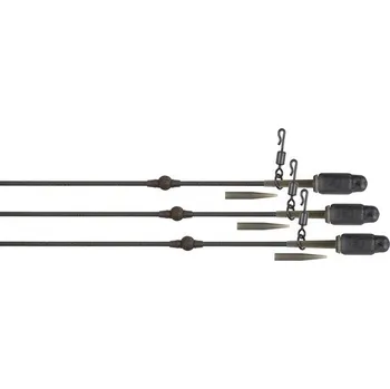 Fox Montáž Edges Tuff Tungsten Tubing Heli-Clip Rigs 3ks