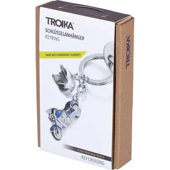 Klíčenka Key crusing, 2 přívěsky, se SWAROVSKI® elements, TROIKA TROIKA