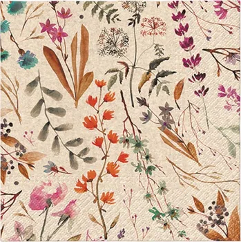 Papírový kapesník Paw Ubrousky PAW Dekor We Care (20ks) Dried Floral Bouquet 545450