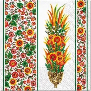 Papírový kapesník Paw Ubrousky PAW Dekor L (20ks) Beautiful Folk 346648