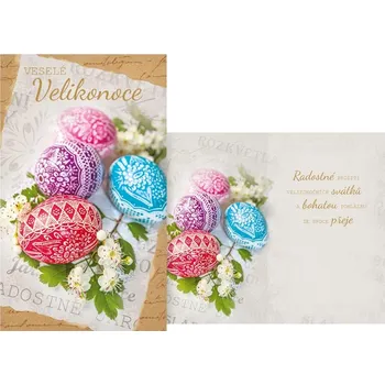 UNIPAP přání Velikonoční N22-062 T PRANI_T_2210 302255