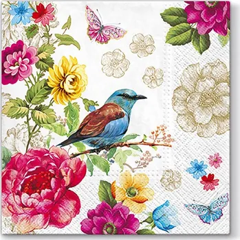 Papírový kapesník Paw Ubrousky PAW Dekor L (20ks) Bird of Paradise 295814