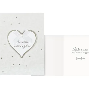 UNIPAP přání svatební CN-751 PRANI_W_C0374 302549