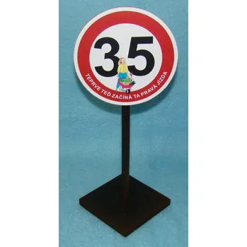 Žertovný předmět Značka 35 Pro ženu Teprve teď začíná 607939