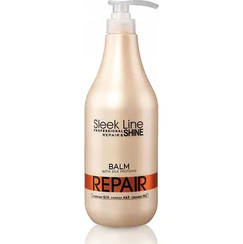 Vlasová regenerace Stapiz Sleek Line Repair balzám s hedvábím pro poškozené vlasy 1000 ml