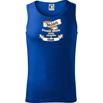 Nežárli pro pány 30 - Tílko pánské Core - XL ( Královská modrá )